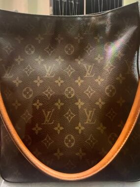 ♦️Gorgeous LV Shoulder Looping GM Brown Monogram Handbag